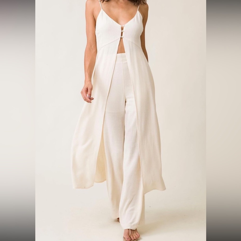 Line & Dot Linen Set